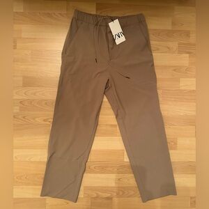 ZARA TAN PANTS NWT
